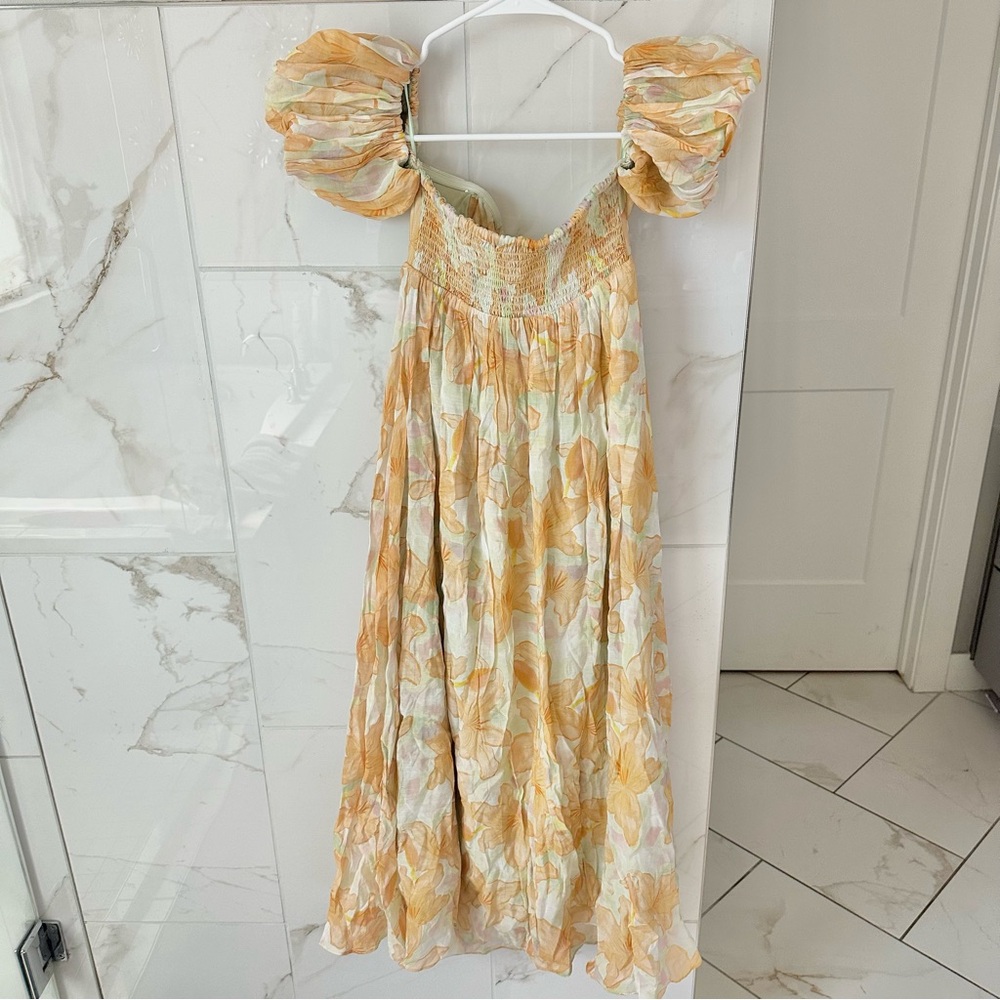 ASTR Floral Off-Shoulder Maxi Dress - Picture 6 of 6